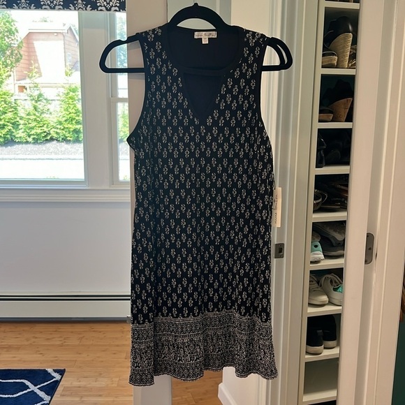 nine britton Dresses & Skirts - NWT black and white ribbed dress